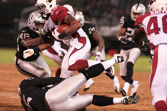 NFL: Preseason-Arizona Cardinals at Oakland Raiders