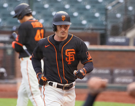 MLB: Exhibition-Oakland Athletics at San Francisco Giants