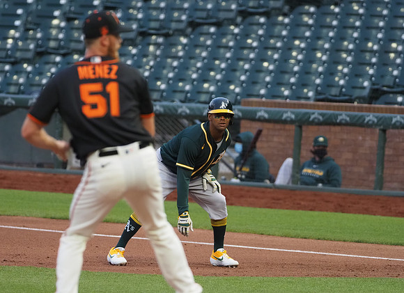 MLB: Exhibition-Oakland Athletics at San Francisco Giants