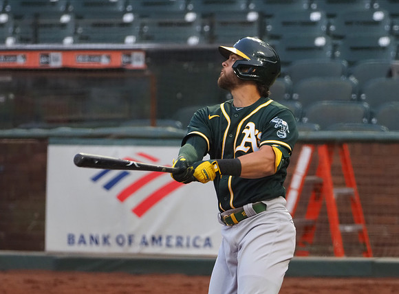 MLB: Exhibition-Oakland Athletics at San Francisco Giants