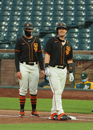 MLB: Exhibition-Oakland Athletics at San Francisco Giants