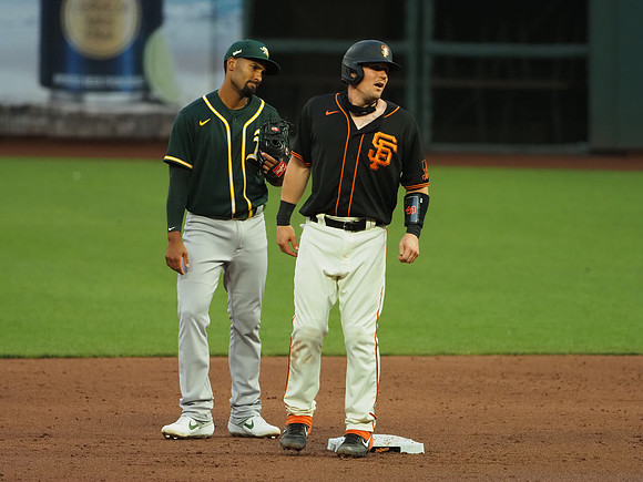 MLB: Exhibition-Oakland Athletics at San Francisco Giants