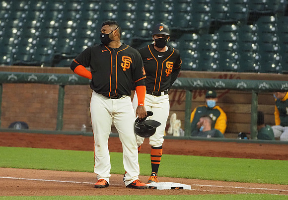 MLB: Exhibition-Oakland Athletics at San Francisco Giants