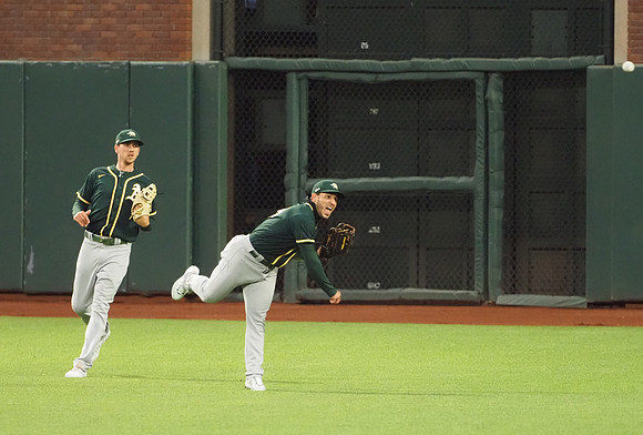 MLB: Exhibition-Oakland Athletics at San Francisco Giants