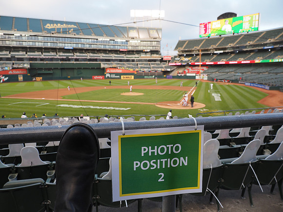 MLB: Los Angeles Angels at Oakland Athletics