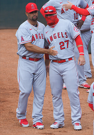 MLB: Los Angeles Angels at Oakland Athletics
