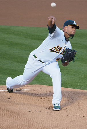 MLB: Los Angeles Angels at Oakland Athletics