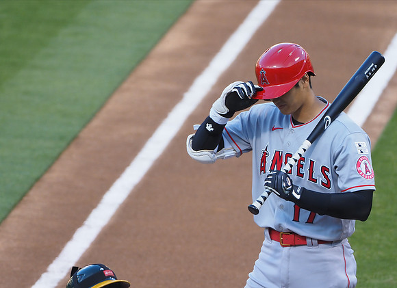 MLB: Los Angeles Angels at Oakland Athletics