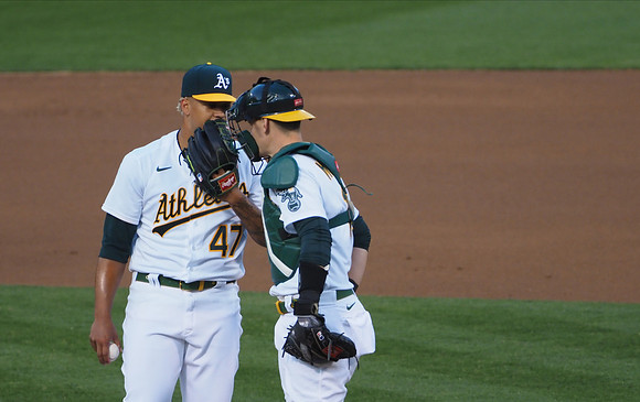 MLB: Los Angeles Angels at Oakland Athletics