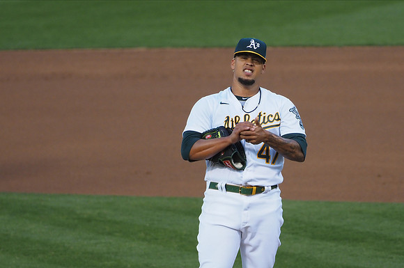 MLB: Los Angeles Angels at Oakland Athletics