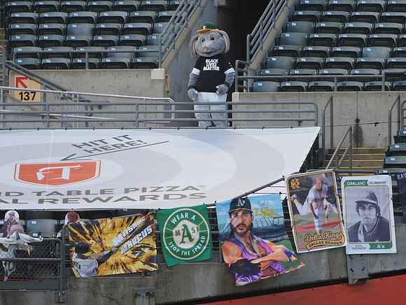 MLB: Los Angeles Angels at Oakland Athletics