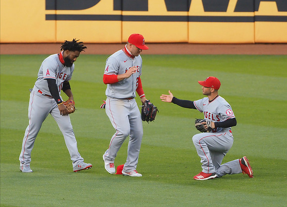 MLB: Los Angeles Angels at Oakland Athletics