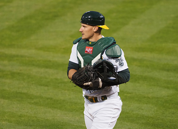 MLB: Los Angeles Angels at Oakland Athletics