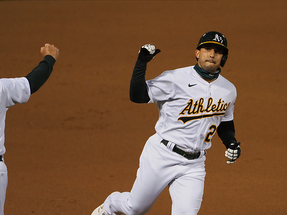 MLB: Los Angeles Angels at Oakland Athletics