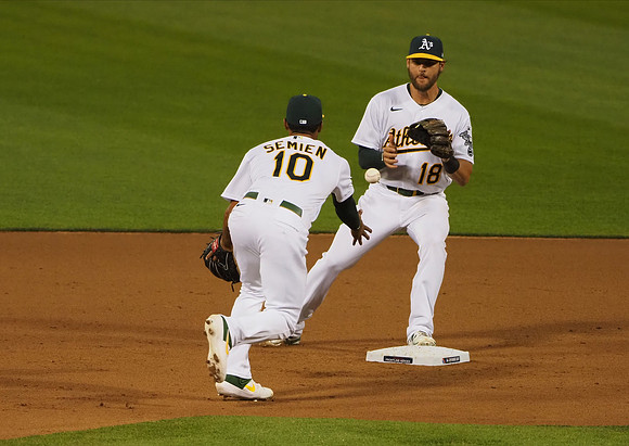 MLB: Los Angeles Angels at Oakland Athletics