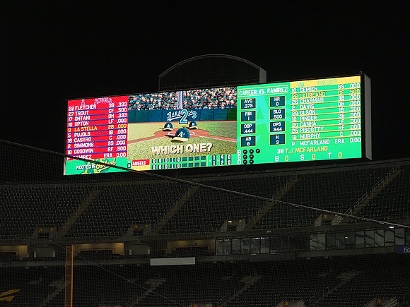 MLB: Los Angeles Angels at Oakland Athletics