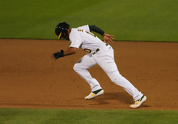 MLB: Los Angeles Angels at Oakland Athletics