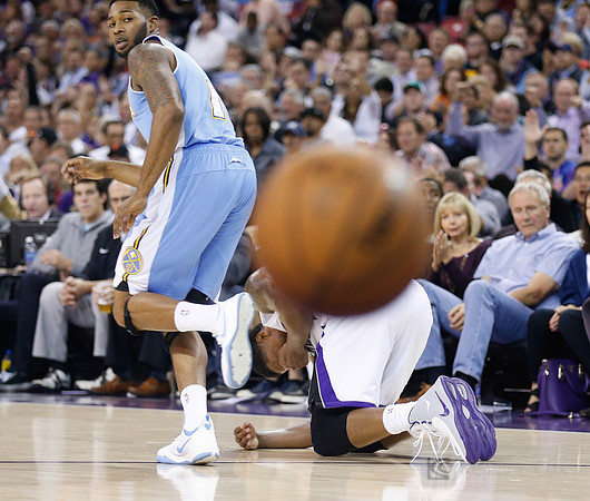 NBA: Denver Nuggets at Sacramento Kings