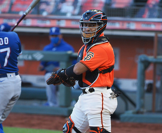 MLB: Texas Rangers at San Francisco Giants