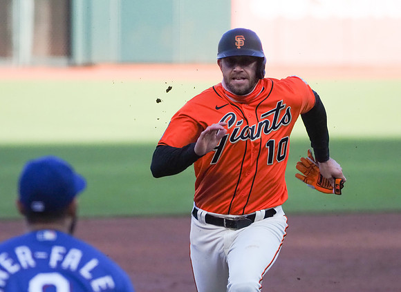 MLB: Texas Rangers at San Francisco Giants
