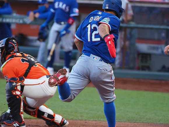 MLB: Texas Rangers at San Francisco Giants