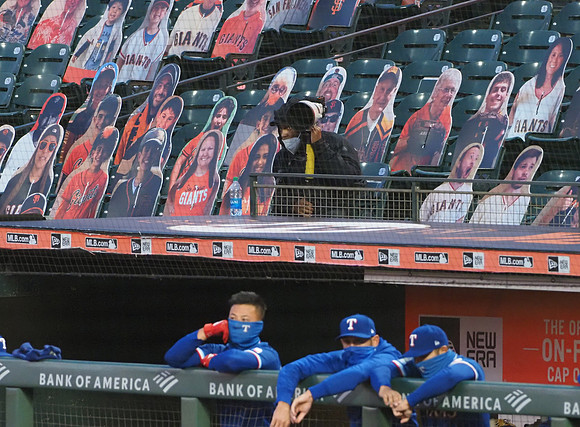 MLB: Texas Rangers at San Francisco Giants