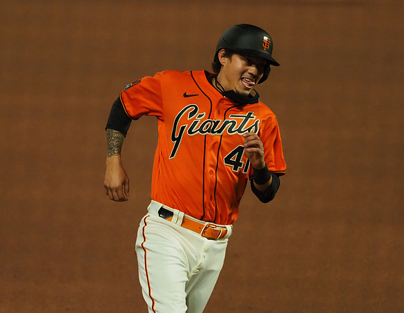 MLB: Texas Rangers at San Francisco Giants