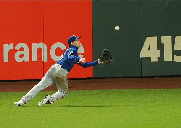 MLB: Texas Rangers at San Francisco Giants