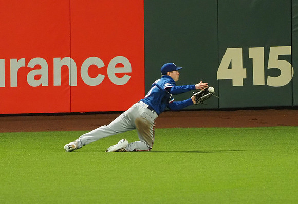 MLB: Texas Rangers at San Francisco Giants