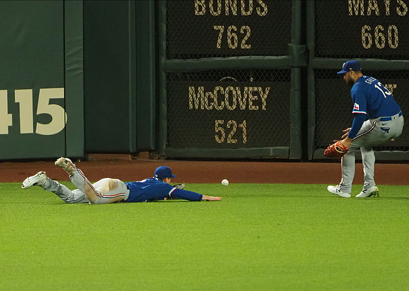 MLB: Texas Rangers at San Francisco Giants