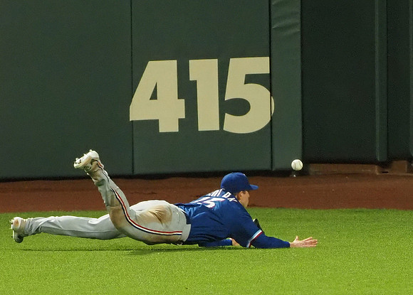 MLB: Texas Rangers at San Francisco Giants