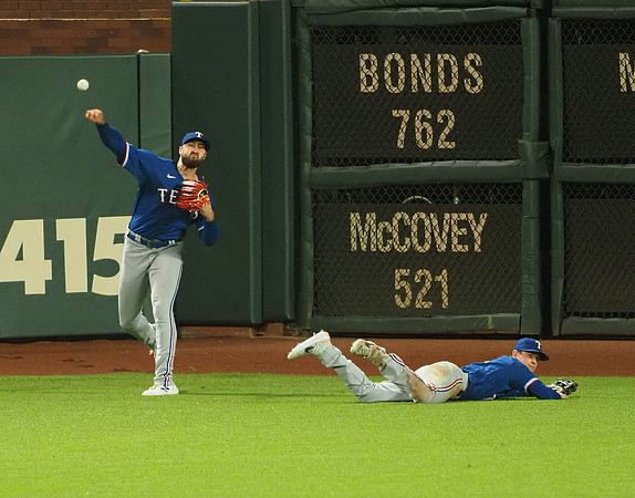 MLB: Texas Rangers at San Francisco Giants