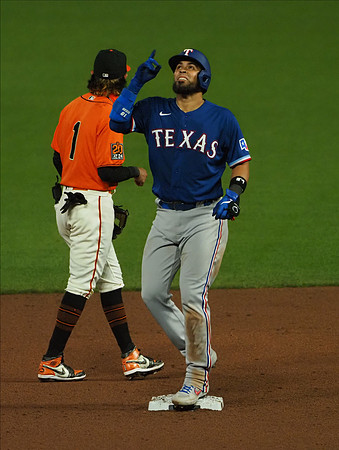 MLB: Texas Rangers at San Francisco Giants