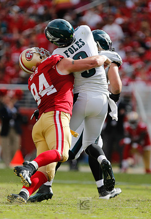 NFL: Philadelphia Eagles at San Francisco 49ers