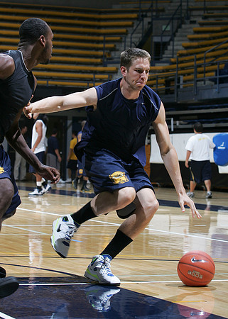 Cal Men's Basketball Practice