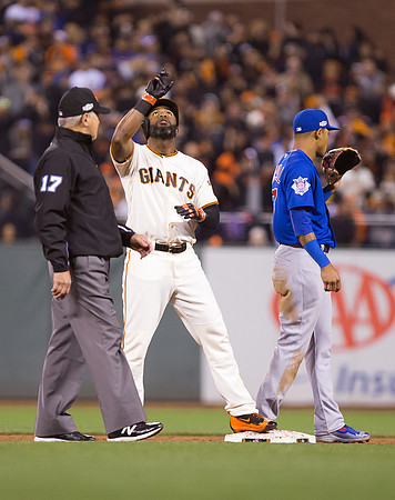 MLB: NLDS-Chicago Cubs at San Francisco Giants