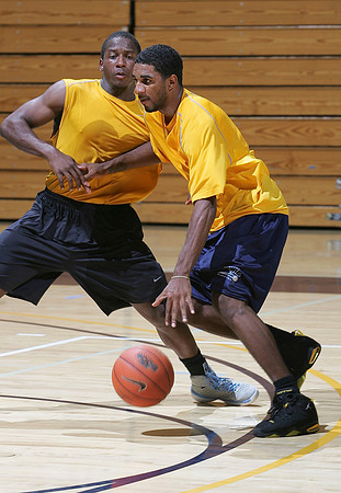 Cal Men's Basketball Practice