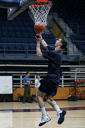 Cal Men's Basketball Practice