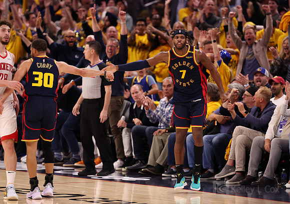 NBA: Playoffs-Houston Rockets at Golden State Warriors