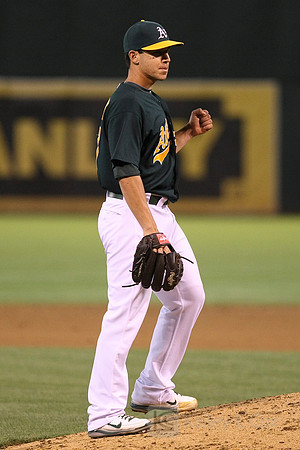 MLB: Los Angeles Dodgers at Oakland Athletics
