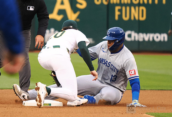 MLB: Kansas City Royals at Oakland Athletics