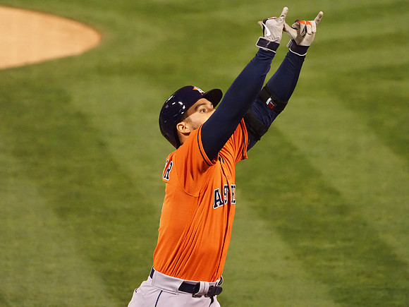 MLB: Houston Astros at Oakland Athletics