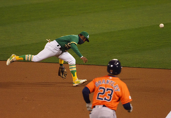 MLB: Houston Astros at Oakland Athletics