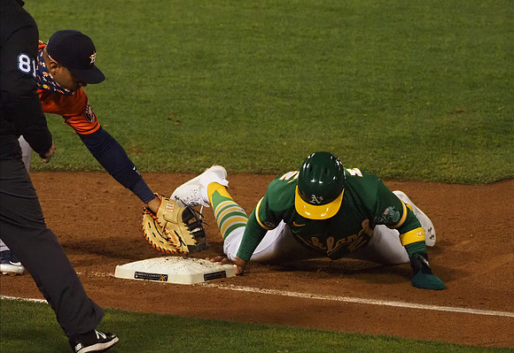 MLB: Houston Astros at Oakland Athletics