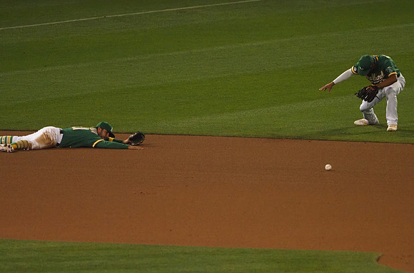MLB: Houston Astros at Oakland Athletics