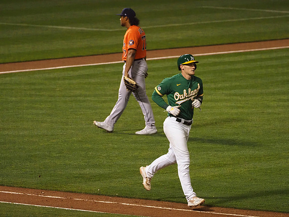 MLB: Houston Astros at Oakland Athletics