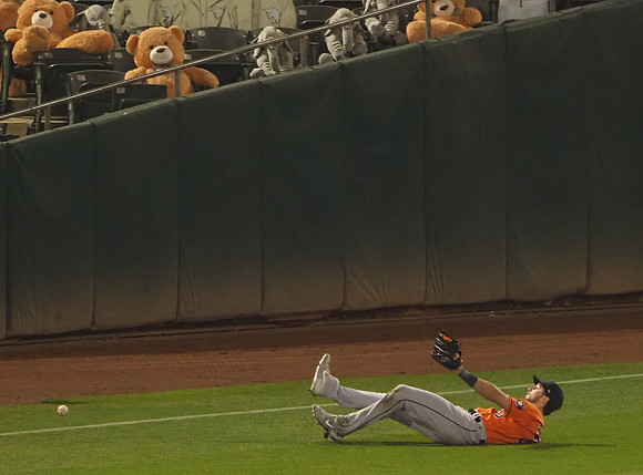 MLB: Houston Astros at Oakland Athletics