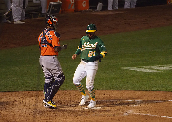 MLB: Houston Astros at Oakland Athletics