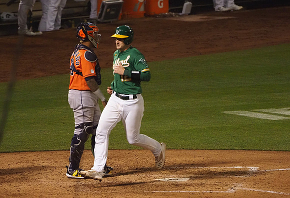 MLB: Houston Astros at Oakland Athletics