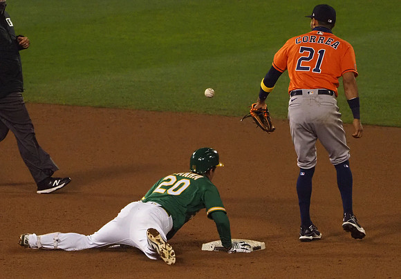 MLB: Houston Astros at Oakland Athletics
